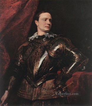  Anthony Pintura Art%c3%adstica - Retrato de un joven pintor general barroco de la corte Anthony van Dyck
